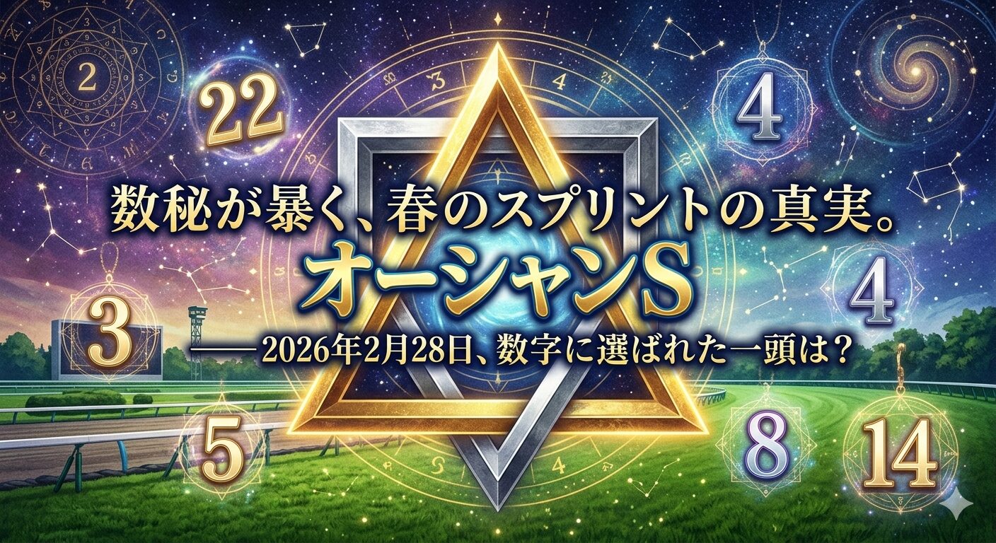 「2026年オーシャンステークス数秘術鑑定」